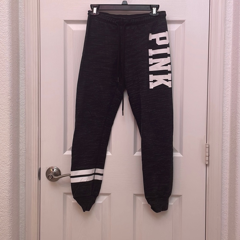 Pink sweat pants